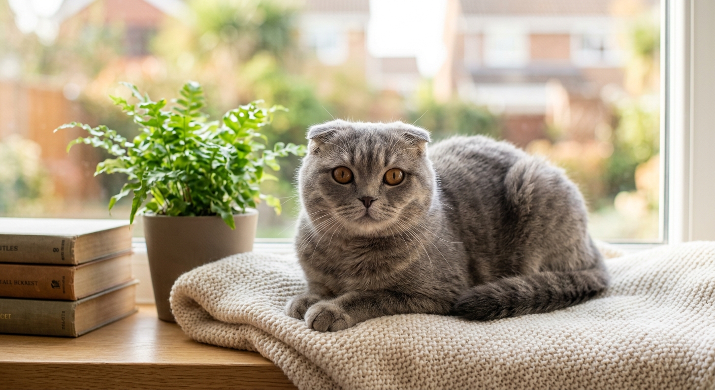 Scottish Fold Kedi Cinsi: Özellikleri, Bakımı ve Bilinmesi Gerekenler