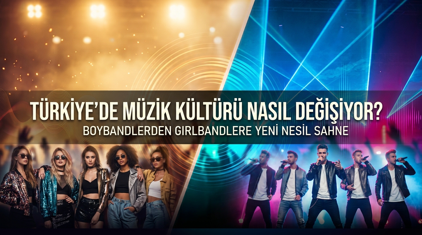 Türkiye'de Müzik Kültürü Nasıl Değişiyor? Boybandlerden Girlbandlere Yeni Nesil Pop Sahnesi